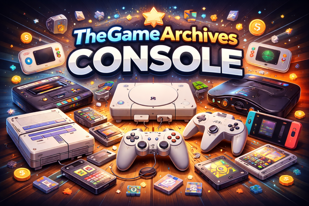Thegamearchives Console The Complete Expert Guide to Retro Gaming in a Modern World