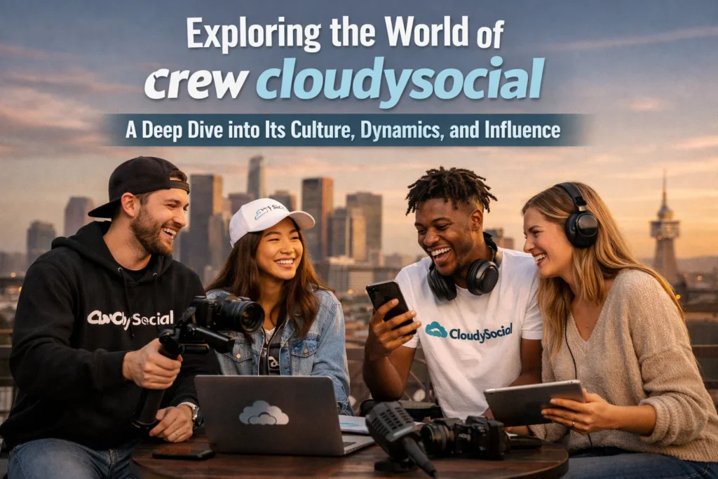 Exploring the World of crew cloudysocial A Deep Dive into Its Culture, Dynamics, and Influence